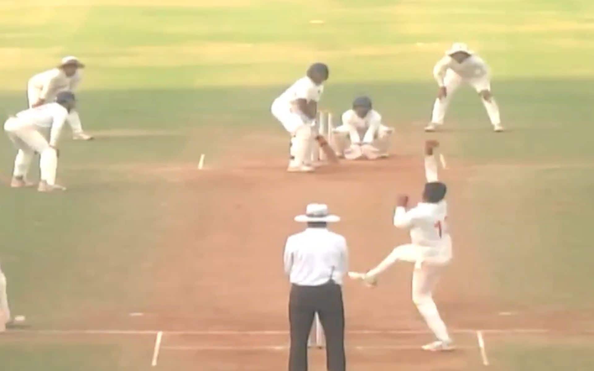 [Watch] No. 11 Tushar Deshpande's Textbook Shots In 'Historic' Century In Ranji Trophy